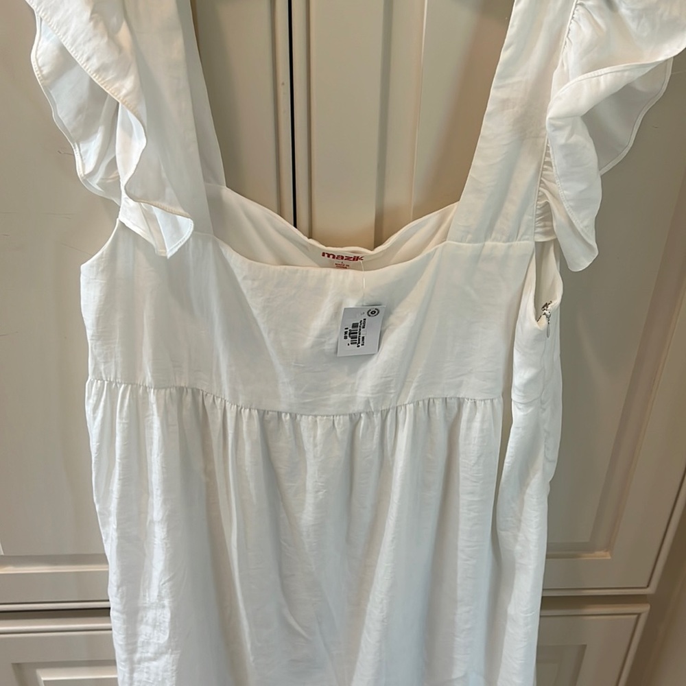 Brand:lilly rain Color: White Size:Large